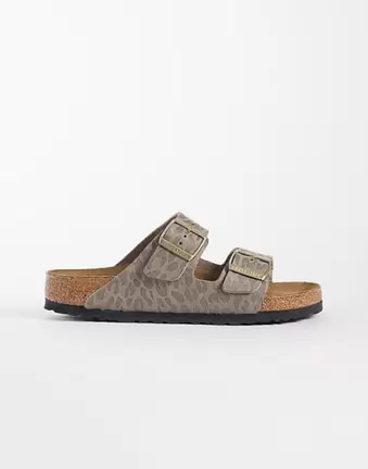 Birkenstock – Arizona – Sandalen mit Leopardenmuster