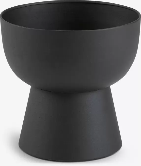 LOMVIBlumentopf LOMVI Ø30xH30 schwarz