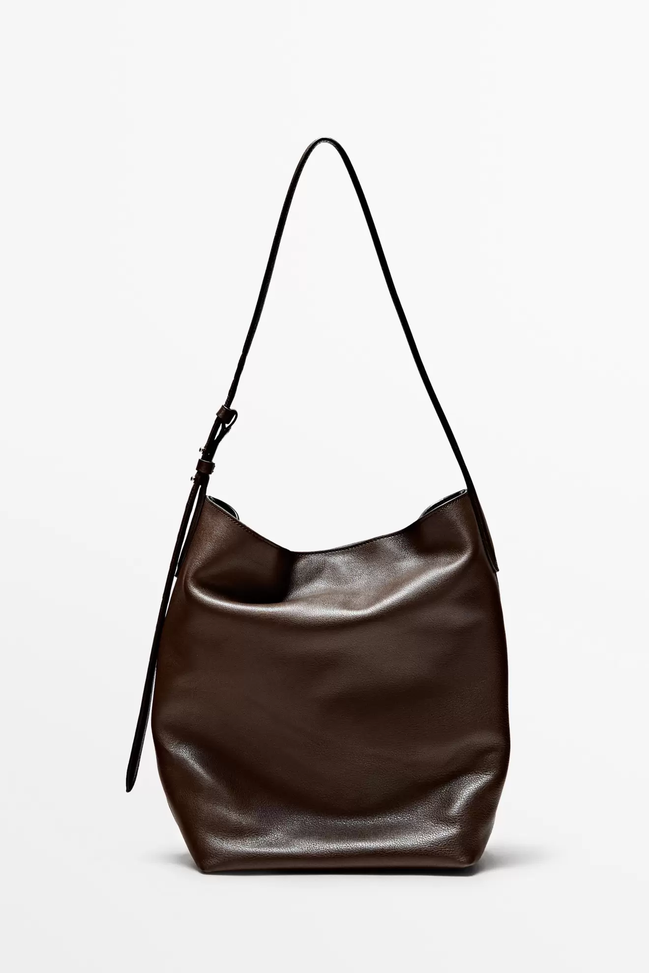 Bucket Bag aus Nappaleder