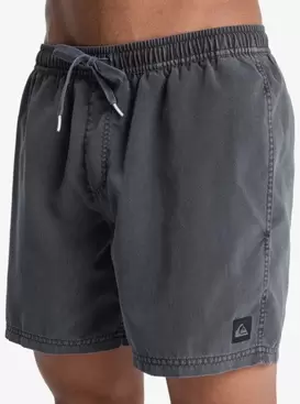 Everyday Surfwash Volley 15" Männer Schwarz Schwimmshorts