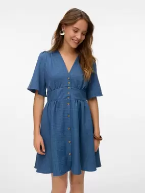 VMMELANEY Kurzes Kleid