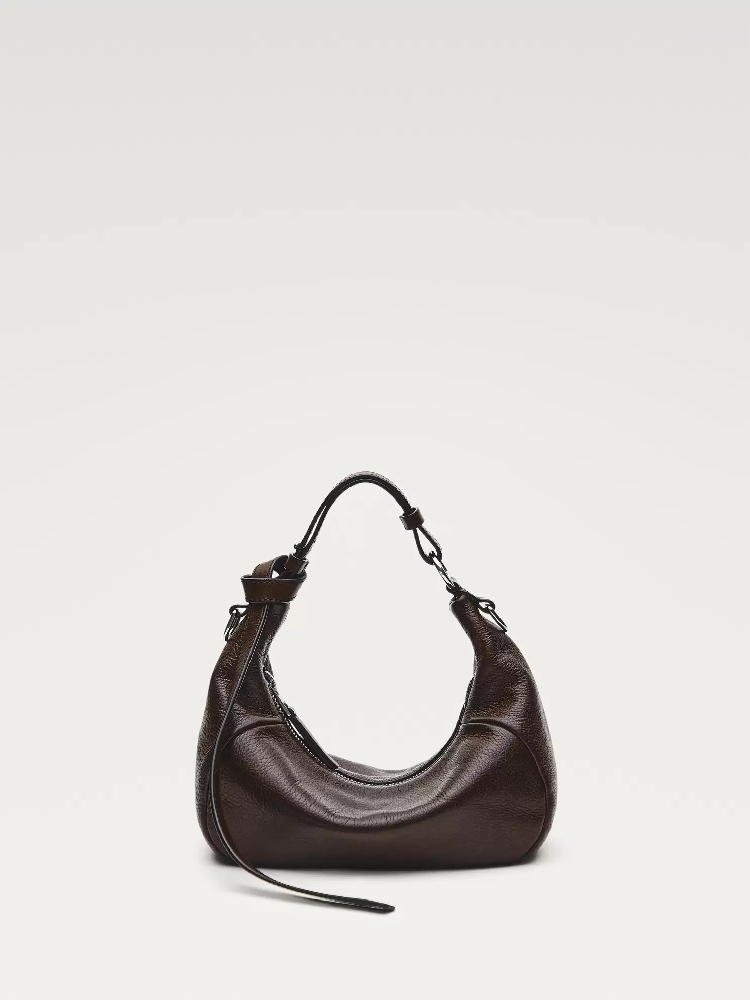 Tasche mit Metallschnalle aus Nappaleder
