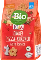 Kindersnack Dinkel Pizza-Cracker Käse Tomate ab 3..., 80 g