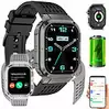newgen medicals Fitness-Smartwatch, 20 Tage Laufzeit, Always-on-Display, ChatGPT, IP68
