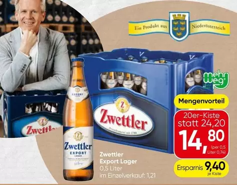 Zwettler Export Lager