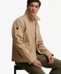 Harrington-Jacke mit Kragen