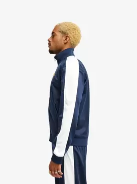 Bob Marley Zion Männer Blau Sweatshirt mit durchgehendem Reißverschluss