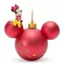 Minnie Maus - Weihnachtskugel - Dekorationsstück mit Leuchtfunktion