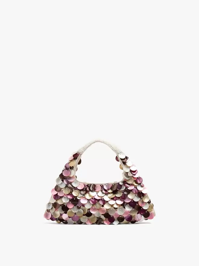 Abendtasche mit Muscheln