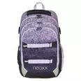 NEOXX Schulrucksack Active Pro Glitterally Perfect ca. 26 l violett