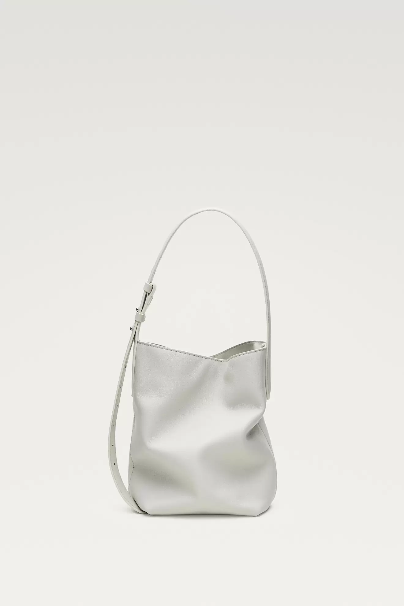 Mini-Beuteltasche aus Nappaleder