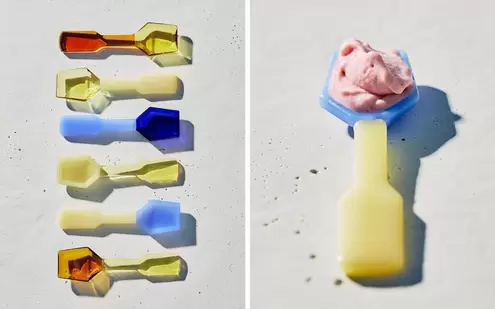 6ER-PACK EISLÖFFEL AUS BOROSILIKATGLAS
