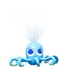 Playtastic Aufblasbarer Oktopus mit integriertem Wassersprinkler für Kinder