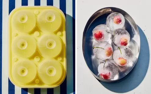 EISWÜRFELFORM FÜR 6 EISKUGELN