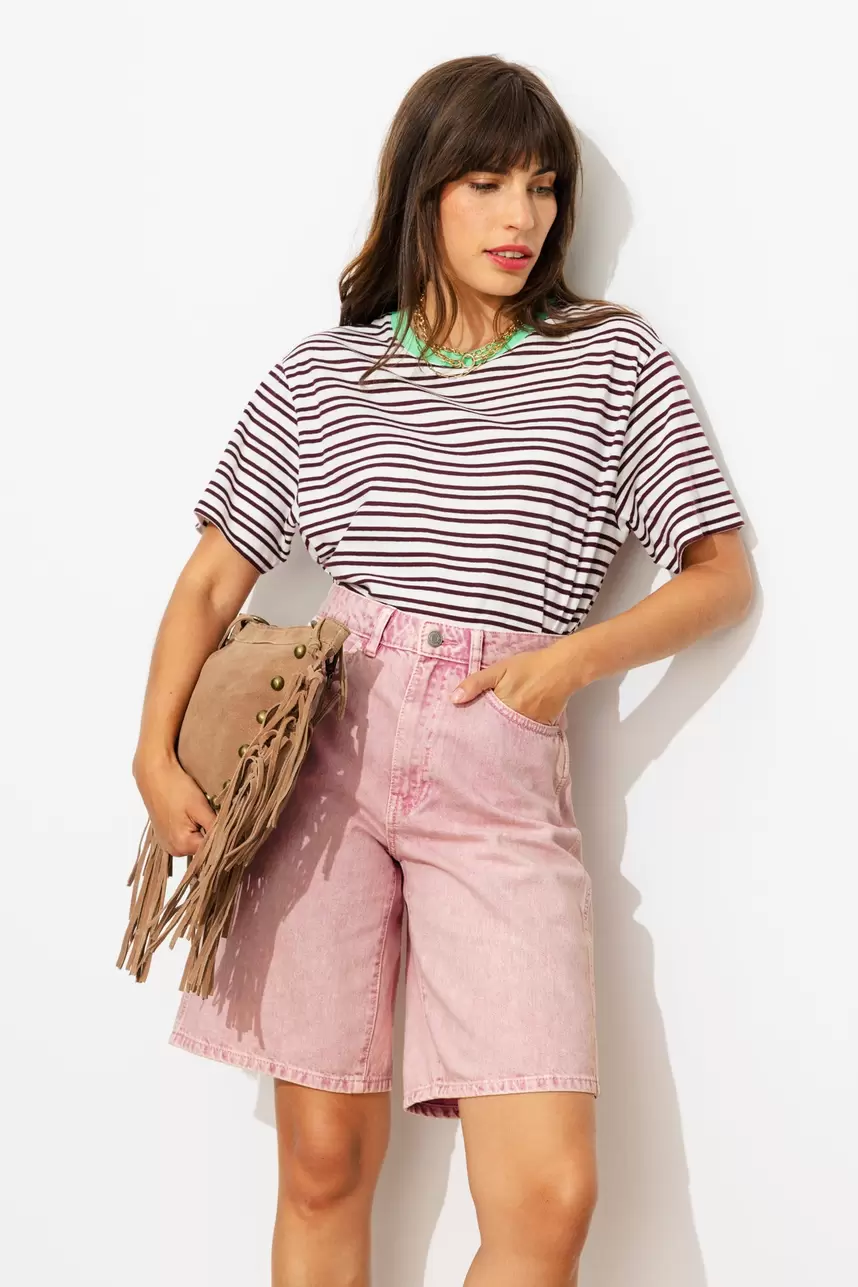 Jeans-Bermuda