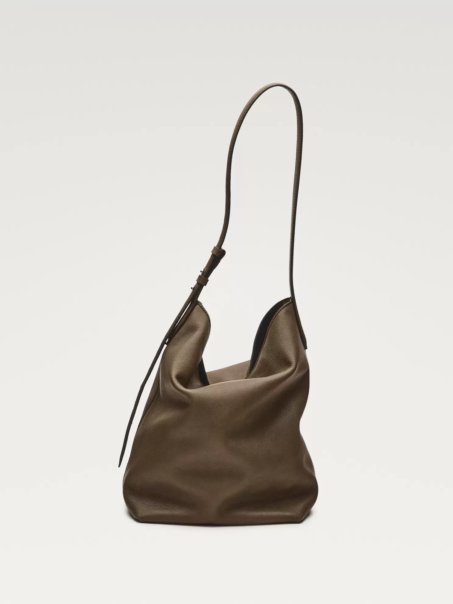 Bucket Bag aus Nappaleder