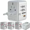 revolt Universal-Reiseadapter & Notebook-Netzteil, 4x USB-C, 1x USB-A, 65W PD