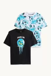 Multipack 2er - Fußball - Kurzarmshirt