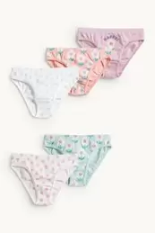 Multipack 5er - Blume - Slip