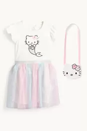Hello Kitty - Set - Kleid und Tasche - 2 teilig
