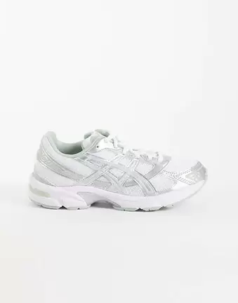 Asics – Gel-1130 – Sneaker in Salbeigrün und Silber
