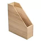 Stehsammler aus Holz, 25 x 9 x 30 cm