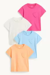 Herz - Multipack 4er - Kurzarmshirt