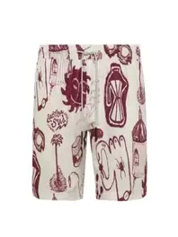 Schnelltrocknende Badeshorts mit grafischem Print