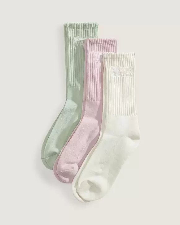 Classic Crew Socken 3 Paar VANS Wei HERO
