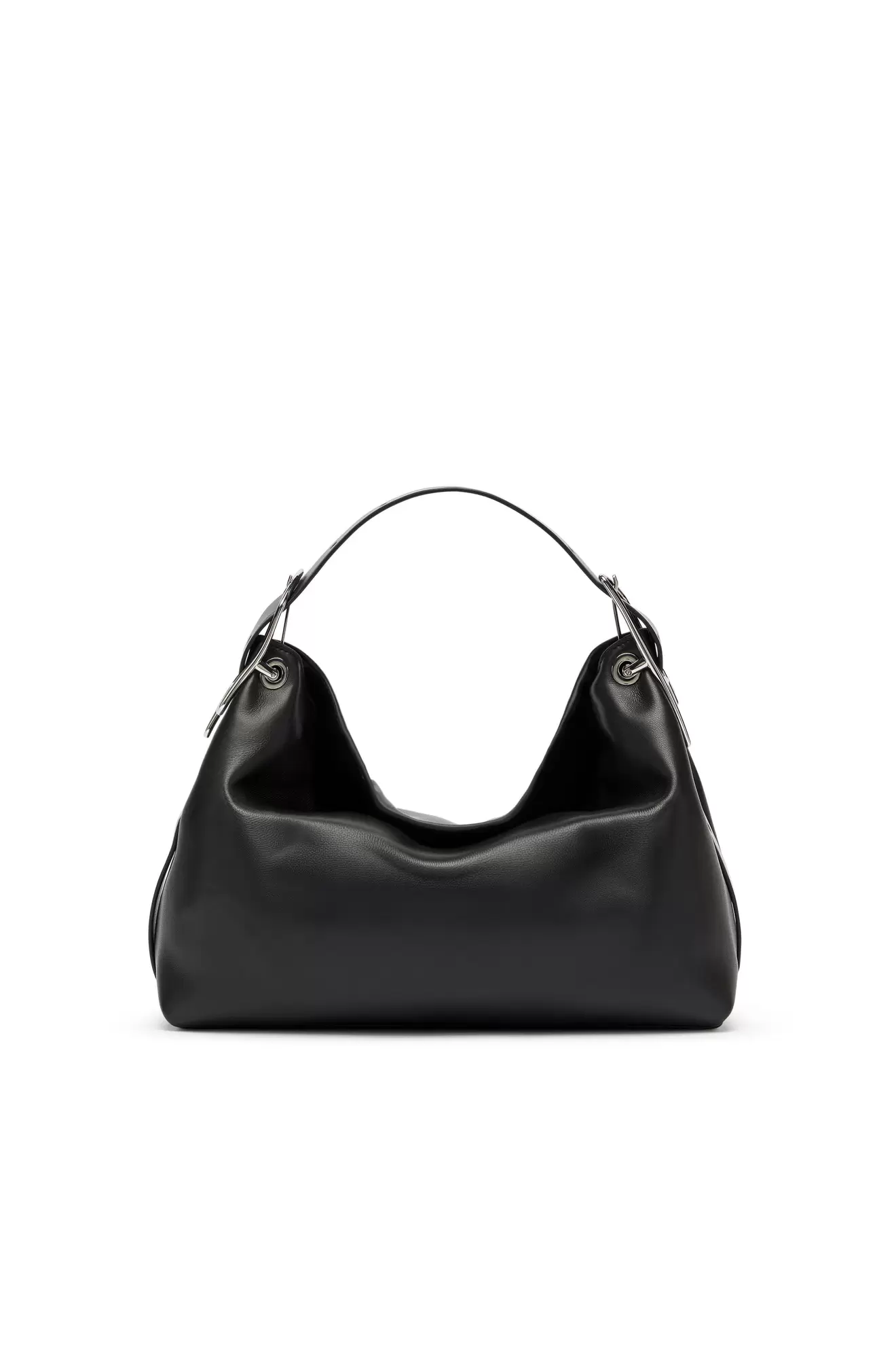 D-Line-Leder-Schultertasche