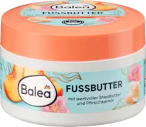 Fußbutter mit Sheabutter & Pfirsichkernöl
