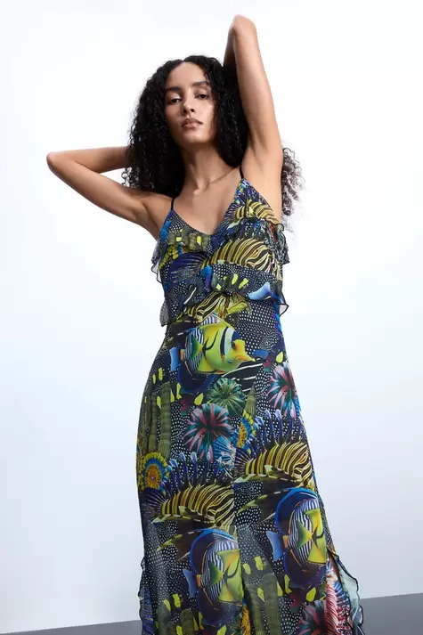 Kleid entworfen von Mr. Christian Lacroix