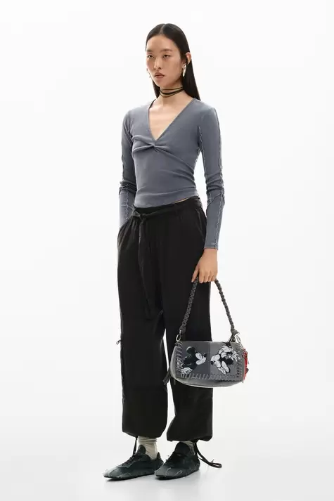 Mittlere denim tasche Mickey Mouse™