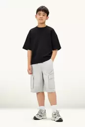 Jeans-Bermudas