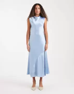 TSCARRIE Langes Kleid