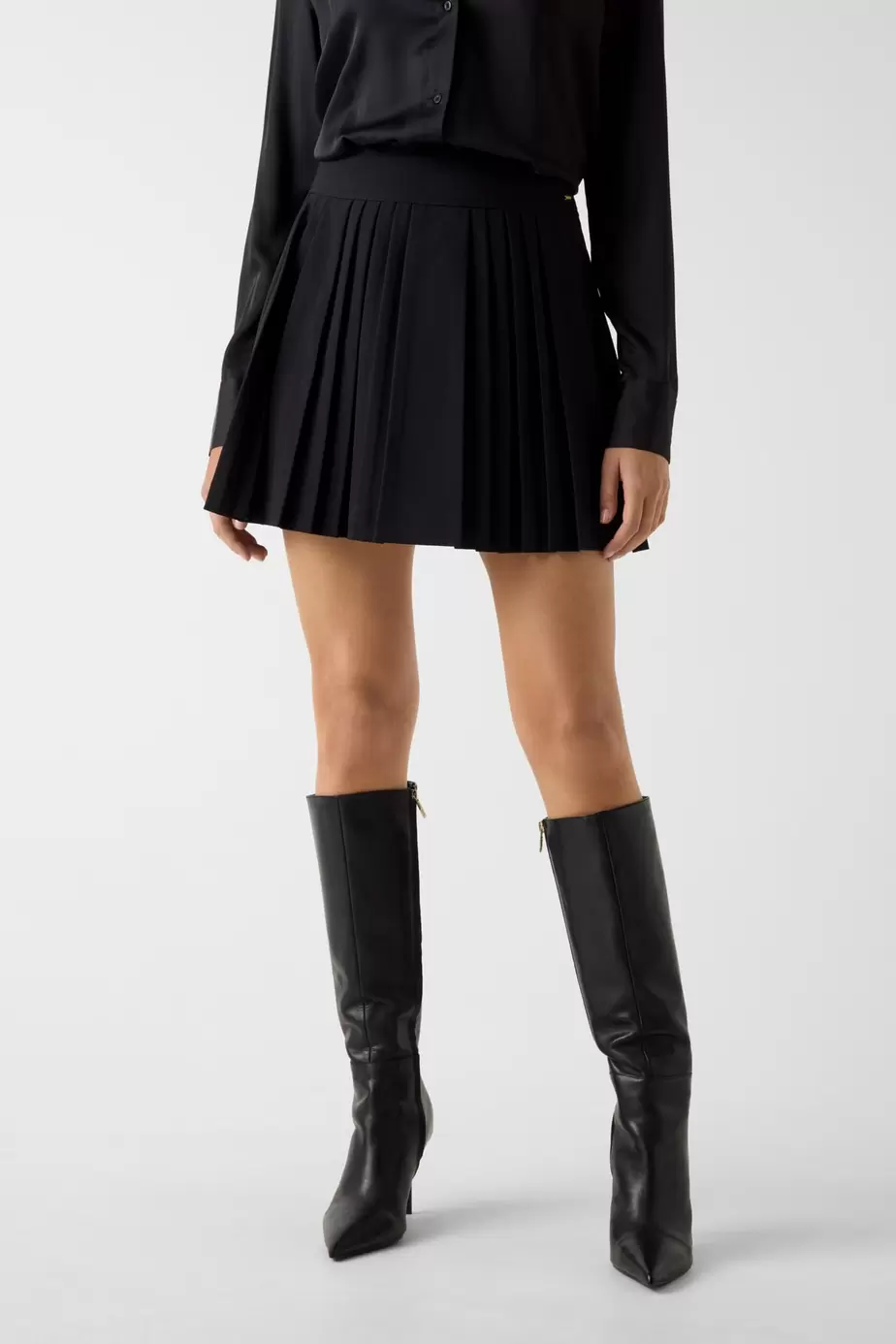 Minifalda plisada