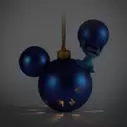 Lilo & Stitch - Stitch - Weihnachtskugel - Dekorationsstück mit Leuchtfunktion
