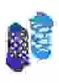 2-Pack Rubber Duck Low Socks