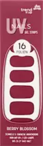 UV Gel Nagelfolien 120 Berry Blossom, 16 St
