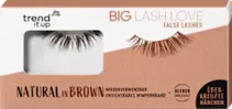 Künstliche Wimpern Set Big Lash Love Natural..., 2 St