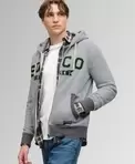 SD&Co. Kapuzenjacke mit lockerer Passform