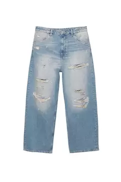 Super Baggy Jeans mit Rissen