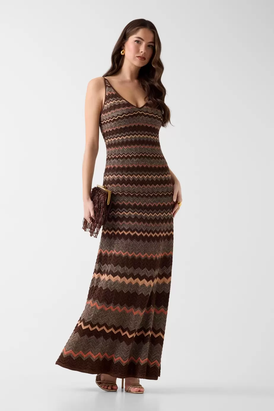 Vestido de lurex Marciano