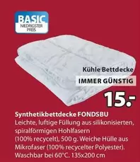 Synthetikbettdecke FONDSBU