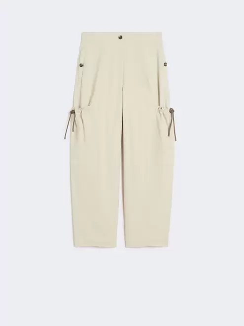 Cargohose aus Baumwollstretch