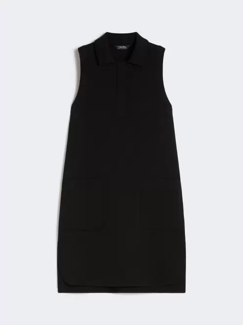 Polo-Kleid aus Scuba-Jersey