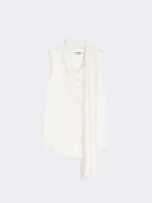Top aus Seidensatin
