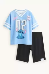 Lilo & Stitch - Set - Kurzarmshirt und Radlerhose - 2 teilig