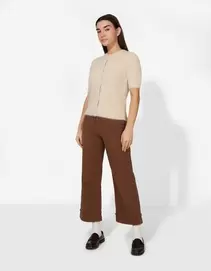 Culotte - High Waist - Braun
