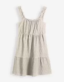 Kleid - ausgestellt - Beige